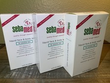 THREE Sebamed Liquid Face Body Wash 200ml pH5.5 Moisturizing Gentle Cleanse