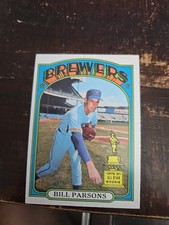 1972 Topps - BILL PARSONS #281 (RC). Topps ALL-Star Rookie. EX/MT