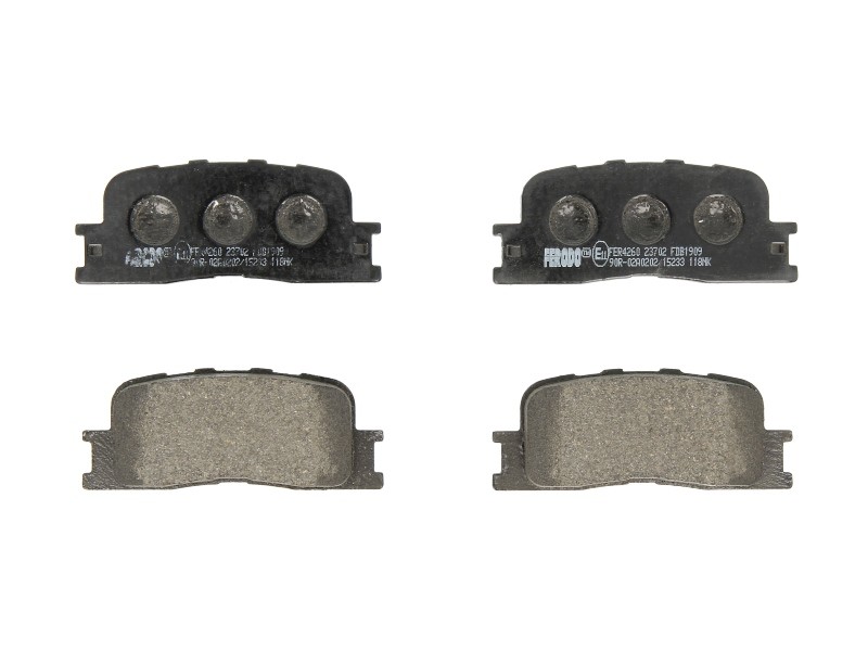 Fits FERODO FDB1909 Brake Pad Set, disc brake FDB1909 Brake pads set rear , fit