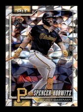 2026 Topps #77 Spencer Horwitz Diamante Foil Pittsburgh Pirates