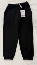 Unisex Cuffed Leg Cotton Jogging Bottoms, BLK/NAVY/RED/ROYAL BLUE/BOTTLE GREEN