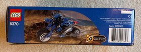 Vintage LEGO Racers set 8370 - Nitro Stunt Bike; 100% complete with box & manual