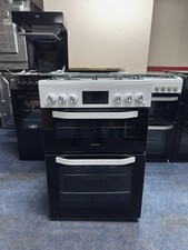 Hotpoint HDG6GDCW 60cm wide Double Oven Gas Cooker - White