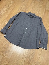 Cremieux Men's Button Down Collared Shirt Long Sleeve Size Large