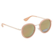 Guess Green Round Ladies Sunglasses GF0303 74U 49 GF0303 74U 49
