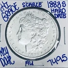 1883 S MORGAN SILVER DOLLAR AUTHENTIC HI GRADE U.S. MINT COIN RARE KEY DATE 7495