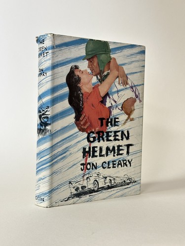 Der grüne Helm, John Cleary. 1957 1. Auflage. Motorsport