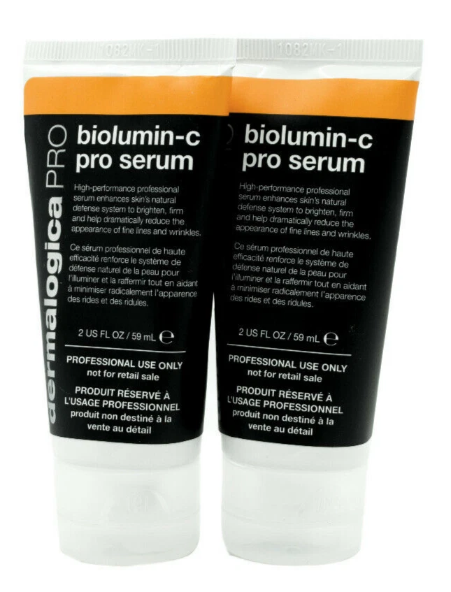 Dermalogica Biolumin-C Serum Pro Size ( 2 fl.oz / 59 ml ) *NEW / AUTH / 2 PACK