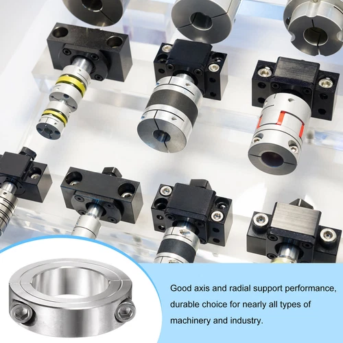Shaft Collar for 1-5/8" Rod 2-5/8" OD 11/16" Double Split Clamp-On Collars - Picture 6 of 6