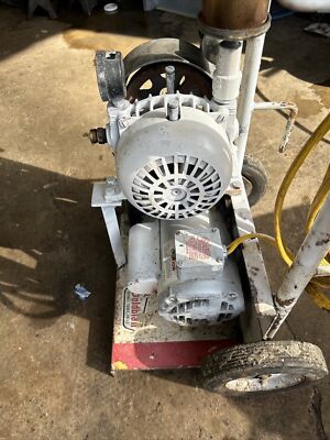 Gast Series 65 Compressor 1065-P380 With Stand & Baldor Electric Motor