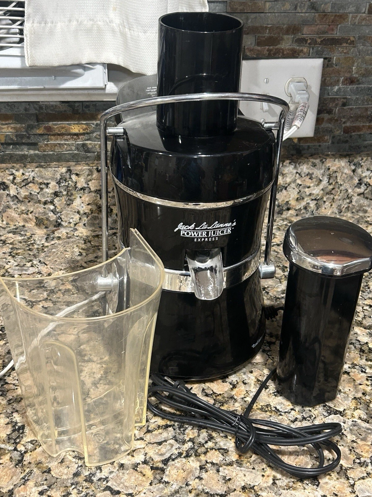 Jack LaLanne’s Power Juicer Express MT-1020 Black Chrome Vegetable Juice Tested
