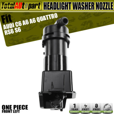 Headlight Washer Nozzle Front Left for Audi C6 A6 RS6 S6 A6 Quattro 4F0955101B