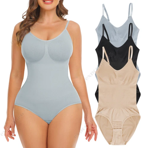 3er Pack Shaping Snatched Bodysuit, Shaping Bodysuit Snatched Shapewear Bodysuit - Bild 18 von 18