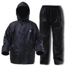 Rain Suit for Men Women Ultra-Lite Rain Gear Jacket Coat with Pants 3-Piece P...