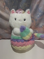 FAO Schwarz Meowmaid Cat Mermaid Stuffed Animal Plush