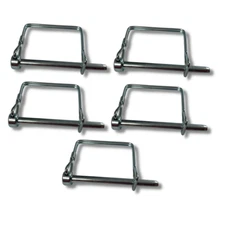 LOT OF 5 Trailer hitch Coupler Pin 1/4" x 2-3/4" TRACTOR LOCK  **FREE SHIPPING**