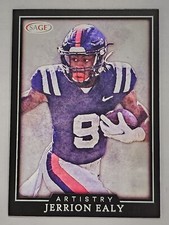 2022 SAGE Artistry #64 Jerrion Ealy Ole Miss Rebels
