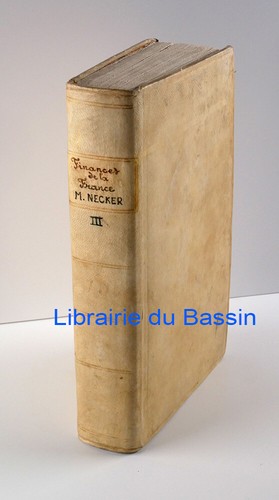 De l'administration des finances de la France Tome III M. Necker 1784 - Picture 2 of 5