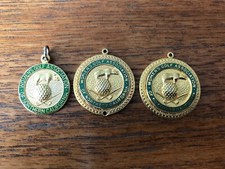 Women's Golf Association of Northern California Medallions Medals 1971 1973 1977