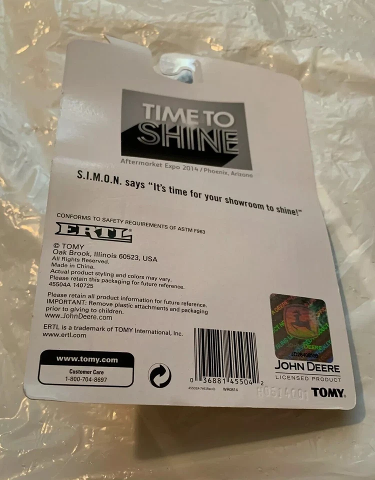 John Deere 70 2014 Phoenix Expo Gold escala 1/64 Foto 2 de 3