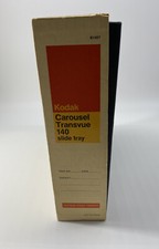 Kodak Carousel Transvue 140 Slide Tray In Original Factory Box