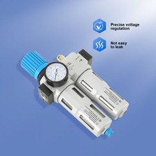 Druckluft Wartungseinheit G 1/2" Wasserabscheider Druckminderer für Luftfilter