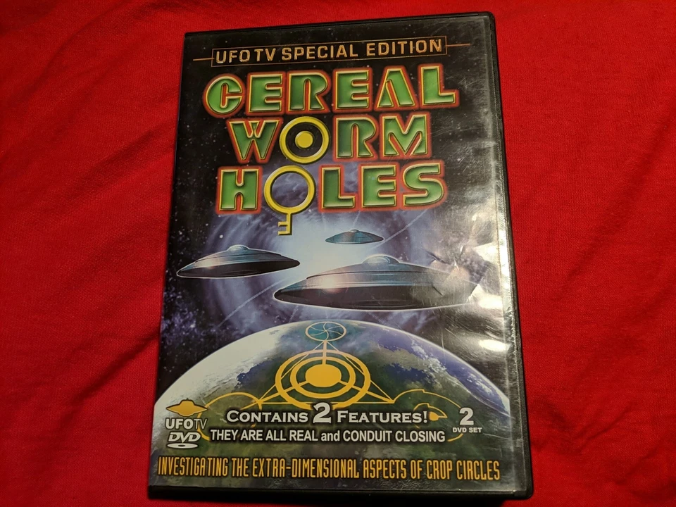 CEREAL WORM HOLES -  UFO - ALIEN-2 DVD SET - 2005 - UFO TV SPECIAL - Image 4 of 4