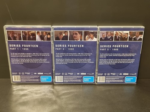 The Bill Series 14 Fourteen Part 1 4 5 DVD 1998 Boxset Region 0 PAL VGC - Picture 3 of 11