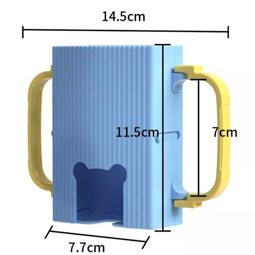 With Handles Complementary Food Cup Holder Adjustable Food Pouch Holder - Picture 2 of 15