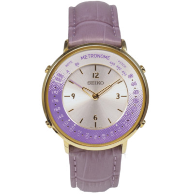 Seiko Metronom Uhr SMW003BP Limited Edition Casual Up Style Lila
