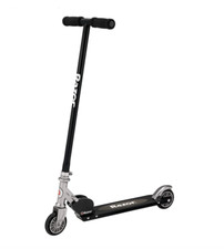 Razor A2 Elite Kick Scooter Black Silver Foldable Brand With Wheelie Bar