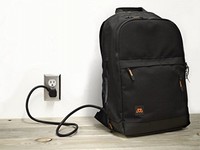 Mos Pack, The Backpack You Plug In To Charge Everything, Onyx Mos Pack, The Backpack You Plug In To Charge Everything, Onyx