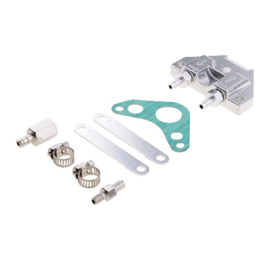 1 Set CNC Engine Oil Cooler Kit Radiator 125cc 140 150cc PIT PRO Trail Dirt Bike - Image 2 of 4