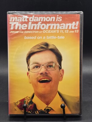 The Informant (DVD, 2010) Matt Damon New Sealed Based On A Tattle-tale