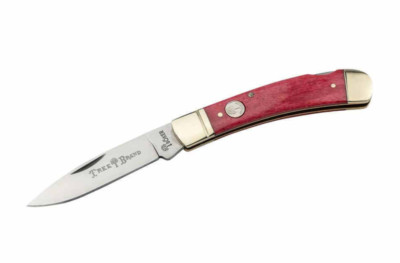 BOKER Treebrand Lockback Smooth Red Bone Classic Folding Knife Slipjoint 110860
