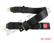 2 Point Adjustable Seat Safety Belt Harness Go Kart ATV UTV Quad Club Golf Cart