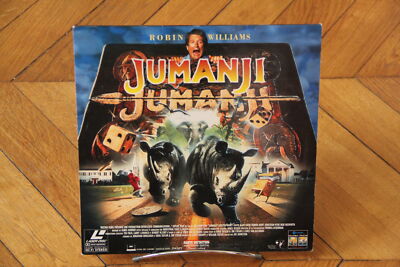 Jumanji 1995 Laserdisc LD France Adventure 24029 | eBay