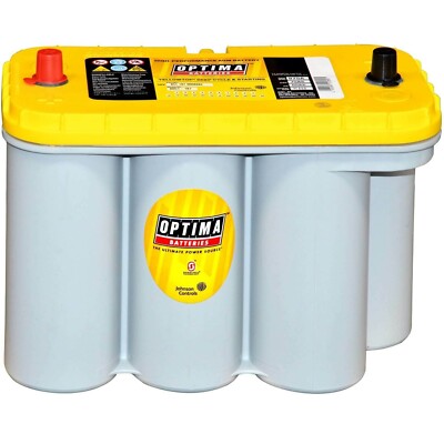 Optima YellowTop YT S 5.5 12V 75Ah Deep Cycle AGM Starter Batterie Yellow Top