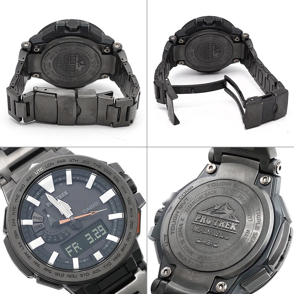 Casio PROTREK Manaslu PRX-8000YT-1JF Working | eBay