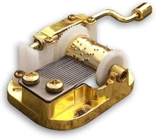 SANKYO HAND CRANK MOVEMENT : ONCE UPON A DECEMBER