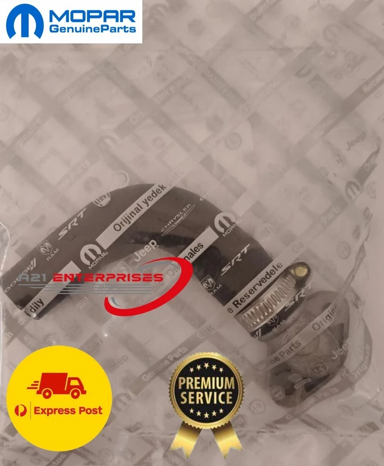 Genuine Coolant Pipe Hose  For Jeep Grand Cherokee 3L 68253365AA & 68252326AF - image 3 of 3