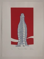 screen print signed pop art, hand-pulled serigraph, limited edition print 14/40