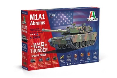 1:35 ITALERI M1A1 Abrams Kit IT35108 Modellbau