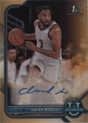 2021-22 Bowman University - Isaiah Mobley #BCPA-IM