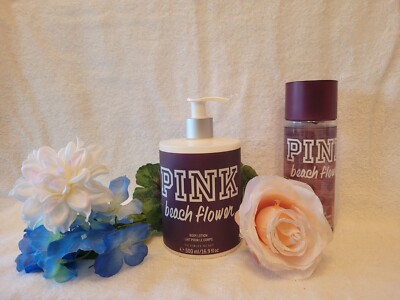 Victoria's secret PINK BEACH FLOWER body lotion oz and