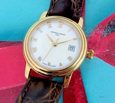 Frederique Constant Geneve Gold Tone Stainless Steel Automatic Ladies Watch 26mm