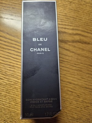 Bleu De Chanel 2 IN 1 MOISTURIZER For Face + Beard Soin Hydratant 2 en 1 Visage