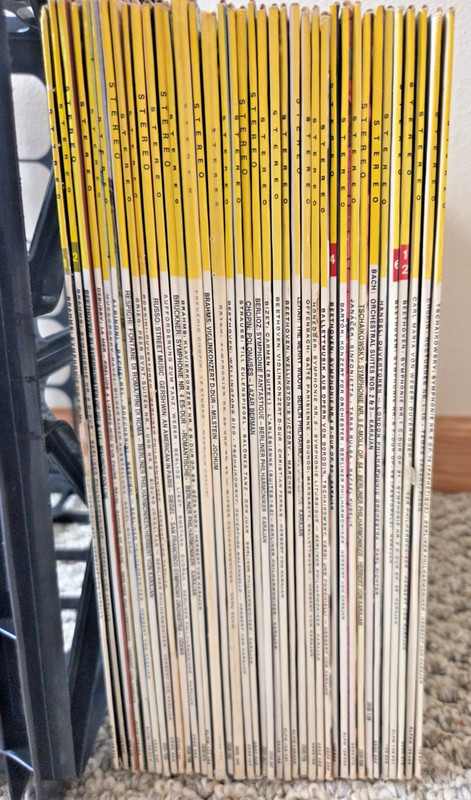 Large Lot of 38 Vintage Deutsche Grammophon Classical Recordings Records Vinyl