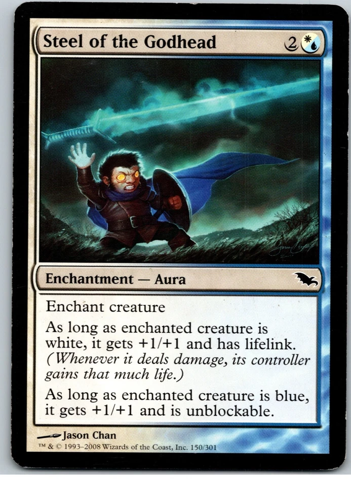 MtG Steel of the Godhead 150/301 Shadowmoor Regular Common - Image 3 of 4