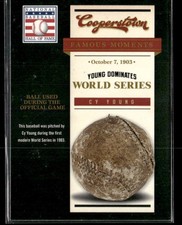 2012 Panini Cooperstown - Famous Moments Cy Young #1